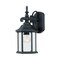 Designers Fountain Devonshire 1425 in 1Light Black Outdoor Wall Lantern with Clear Glass Shade 2961-BK - alternate 1